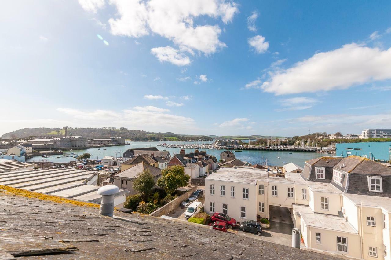 Pure B - Exceptional Views Of Tamar & Royal William Yard With Free Parking & Wifi Apartment Plymouth Luaran gambar